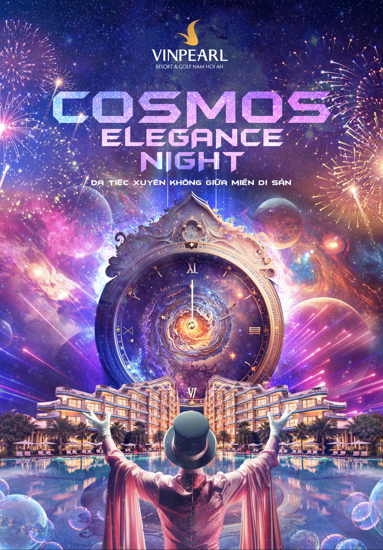 Cosmos Elegance Night - Dạ tiệc xuyên không giữa miền di sản